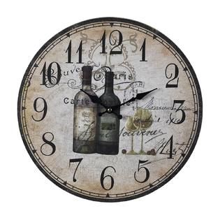 Sterling Industries Sterling Wine Bottles Wall Clock   Home   Home