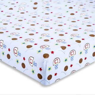Mia Moda All Star Portable 3 Piece Crib Bedding Set