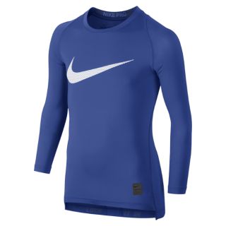 Nike Pro Combat Hypercool Compression HBR Long Sleeve Boys Shirt