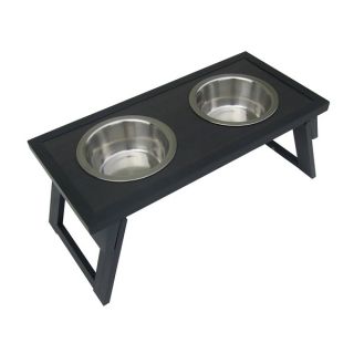 Small Espresso Raised Double Diner   15838323   Shopping