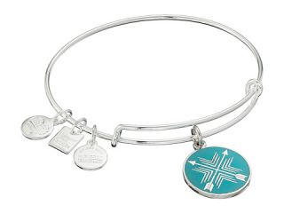 Alex and Ani Charity by Design Arrows of Friendship Charm Bangle Shiny Silver Finish