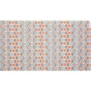 Deluxe Small Business Sales 11 03 HH 20 x 30 inch Hip Hop Hoops Tissue Paper, Orange & Turquoise