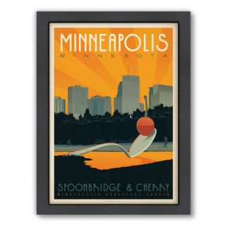 Americanflat Minneapolis 2 Framed Vintage Advertisement