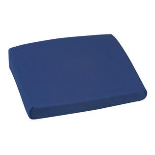 DMI® Sloping Back Seat Cushion, Poly/Cotton Cover, Navy, 16 x 18 x