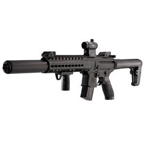 Sig Sauer MCX Air Rifle.22 Cal. CO2 30 RD BLK SIG20R Red Dot   Fitness