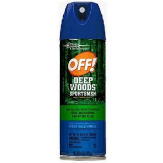 OFF! Deep Woods Sportsman Insect Repellent 6 oz (Pack of 2)
