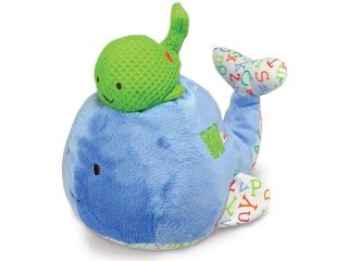 Smarty Kids Plush Mama and Baby Whale Musical Toy
