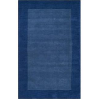 12' x 15' Magical Moments Bittersweet and Appalachian Cobalt Blue Wool Area Throw Rug