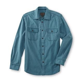 Northwest Territory Mens Big & Tall Casual Button Front Shirt