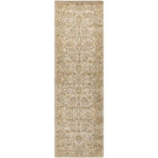 Artistic Weavers Charles Beige 3 ft. x 12 ft. Indoor Runner S00151007045