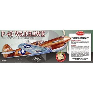 Guillow's P 40 Warhawk Laser Cut Model Kit