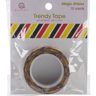 Magic Trendy Tape 15mm X 10yds Stripes