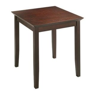Wood End Table Square   7854MH