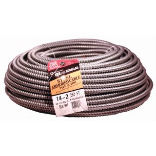 250 ft 14 2 Solid Steel BX Cable