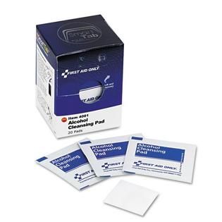First Aid Only Alcohol Cleansing Pads   Office Supplies   Office