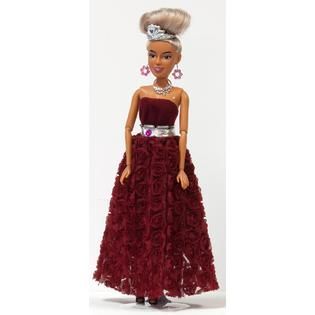 Kenya Dolls 11.5 Nicole Quinceanera Roseta Doll   Toys & Games