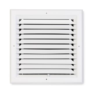 Accord Ventilation 481 Series White Aluminum Ceiling Diffuser (Rough Opening: 14 in x 14 in; Actual: 17 in x 17 in)