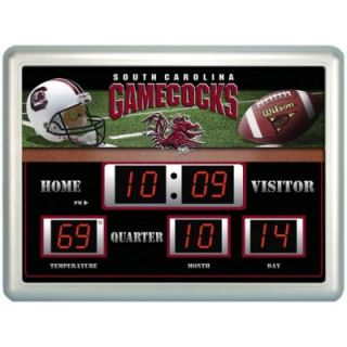 University of South Carolina 14 in. x 19 in. Scoreboard Clock with Temperature 0127621