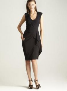 Nicole Miller Stretch Silk Twill Dress  ™ Shopping   Top