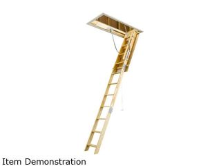 Werner W2210 10' Wood Attic Master Ladder