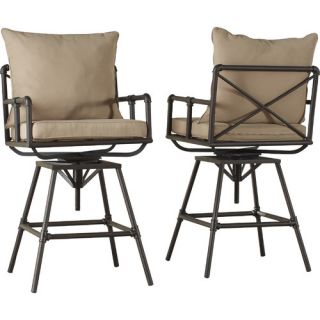 Piper Adjustable Height Bar Stool with Cushion by Trent Austin Design