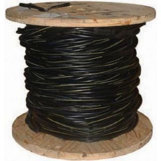 Southwire 500 ft. 2 7 Black Stranded Al Poly Triplex Conch URD Cable 55411602