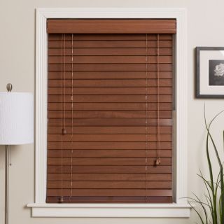 Customized 35 inch Real Wood Window Blinds   11126028  