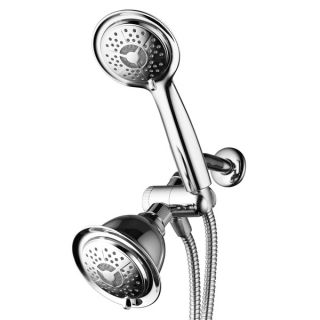 HotelSpa Ultra Luxury 7 setting LED Hand Shower with Chrome Face and