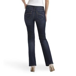 Route 66   Womens Low Rise Bootcut Jeans