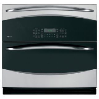 GE Profile Convection Single Electric Wall Oven (Stainless Steel) (Common: 30 in; Actual 29.75 in)
