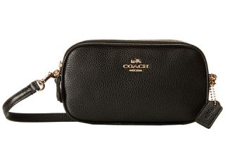 COACH Polished Pebble Crossbody Pouch