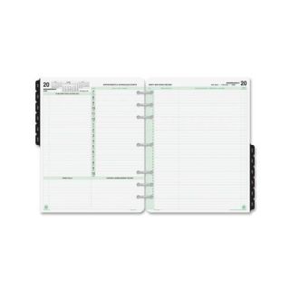 DAYTIMER'S INC. Day Timer 2 Pages Daily Calendar Refill Pages DTM94800