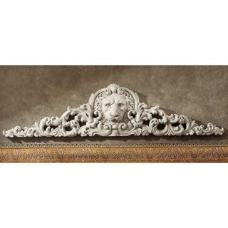 Design Toscano 38 in W x 9.5 in H Frameless Remoulage Lion Sculptural Wall Art