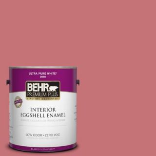 BEHR Premium Plus 1 gal. #150D 5 Deep Bloom Zero VOC Eggshell Enamel Interior Paint 230001