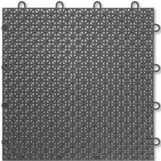 TopDeck 1 ft. x 1 ft. Polypropylene Deck Tile in Granite (40   Case) DTGRT