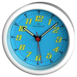 Alarm Clock with Bold Number Dial   White/Yellow