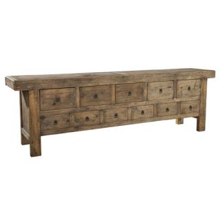 Old Pine Drawer Bank by Furniture Classics LTD