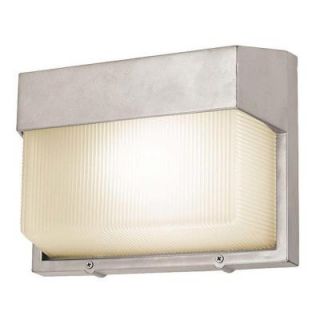Access Lighting 1 Light Outdoor Wall Sconce Satin Finish  Ribbed Frosted Glass DISCONTINUED CLI CE 0334 13 67