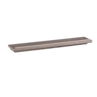 Home Decorators Collection 60 in. W x 4.5 in. D x 1.5 in. H Floating Grey Display Ledge Decorative Shelf 2455240270