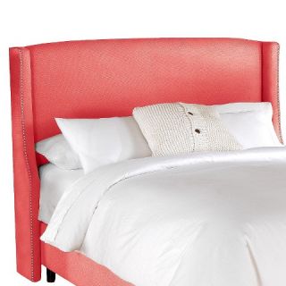 Skyline Embarcadero Nail Button Wingback Headboard