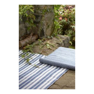 Royal Woven Lighthouse Denim & White Indoor/Outdoor Area Rug by Dash