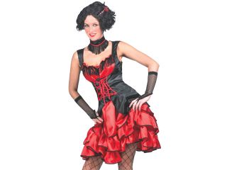 Saloon Girl Can Can Dancer Adult Halloween Costume