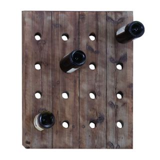 Handmade Hangable Wine Rack with 16 Slots   15924726  