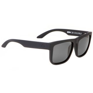 Spy Discord Sunglasses Matte Black Frame w/Gray Lenses 774172