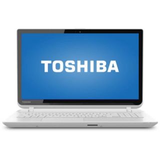 Toshiba White 15.6" Satellite L55T B5257W Laptop PC with Intel Core i5 4210U Processor, 6GB Memory, 750GB Hard Drive and Windows 8.1