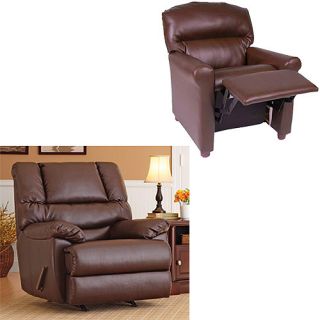 Better Homes and Gardens Adult Recliner with Matching Kids' Recliner