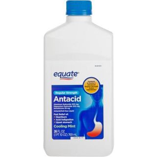 Equate: Regular Strength Liquid Cooling Mint Antacid/Anti Gas, 26 fl oz