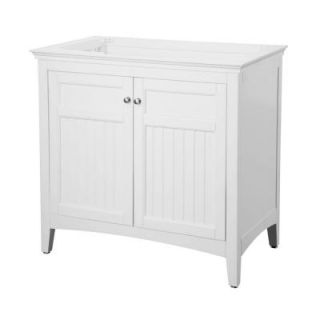 Pegasus Carrabelle 36 in. Vanity Cabinet Only in White CAWV3621