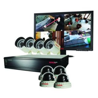 Revo Elite HD 16 Channel 1080P 4TB NVR Surveillance System with 8 2.1 Megapixel HD Cameras REH161D4GB4GM22 4T