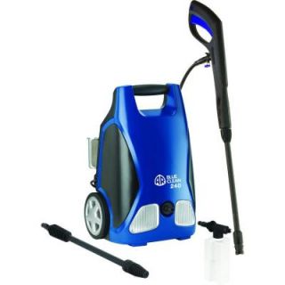 AR Blue Clean 1750 PSI 1.5 GPM Electric Pressure Washer with Total Stop System 240